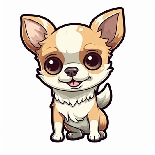 Chihuahua Dog Vinyl Decal Sticker for Car, Laptop, Tumbler and more # 003652