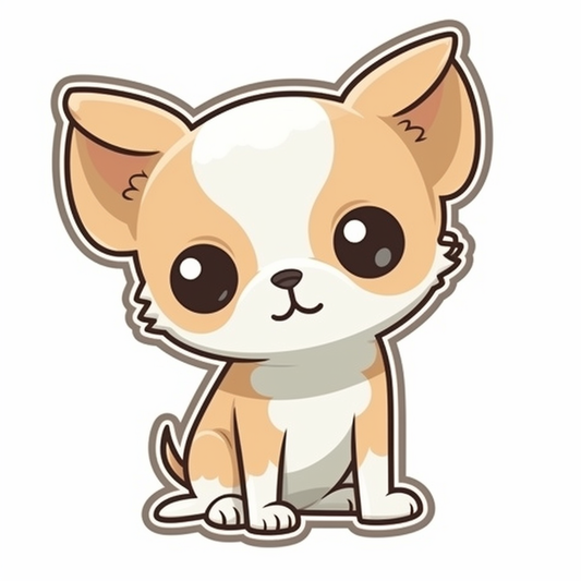 Chihuahua Dog Vinyl Decal Sticker for Car, Laptop, Tumbler and more # 003698