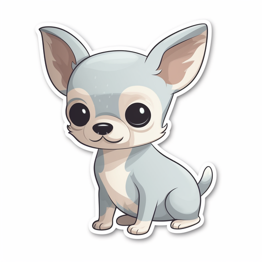 Chihuahua Dog Vinyl Decal Sticker for Car, Laptop, Tumbler and more # 003695