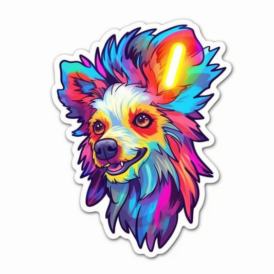 Shetland Sheepdog Dog Vinyl Decal Sticker for Car, Laptop, Tumbler and more # 007253
