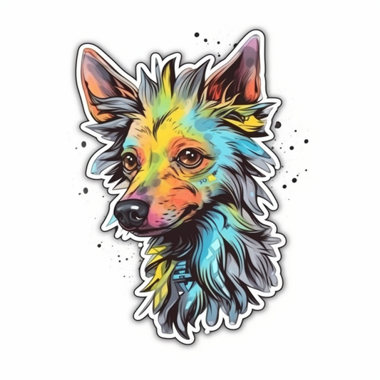 Shetland Sheepdog Dog Vinyl Decal Sticker for Car, Laptop, Tumbler and more # 007274