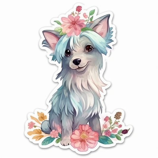 Shetland Sheepdog Dog Vinyl Decal Sticker for Car, Laptop, Tumbler and more # 007284