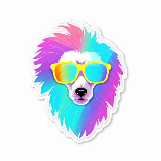 Shetland Sheepdog Dog Vinyl Decal Sticker for Car, Laptop, Tumbler and more # 007240