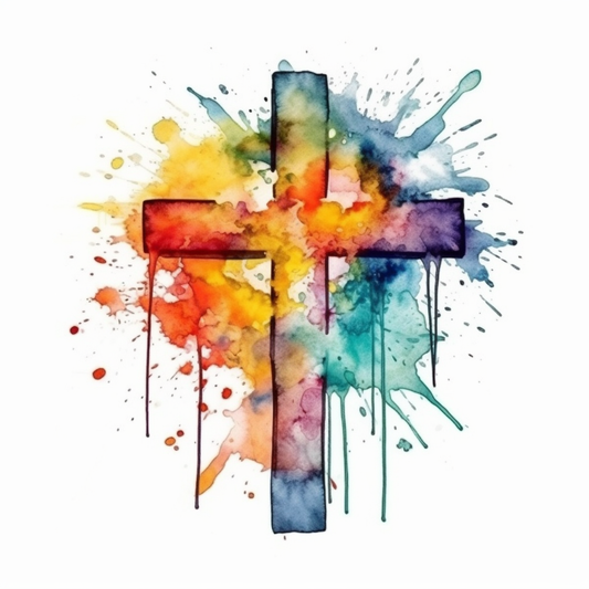 Christian Cross Vinyl Decal Sticker for Car, Laptop, Tumbler and more # 007845