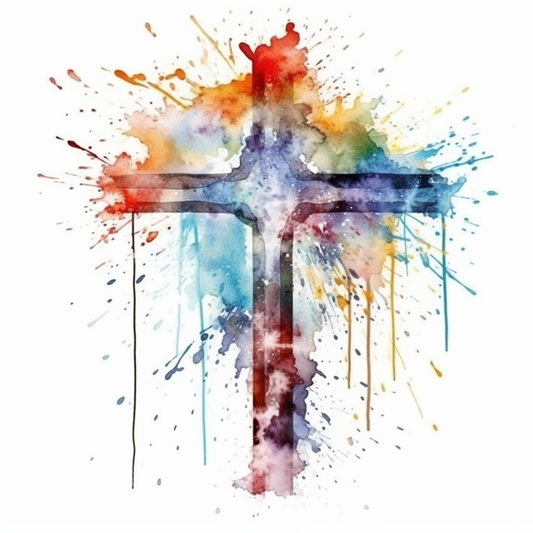 Christian Cross Vinyl Decal Sticker for Car, Laptop, Tumbler and more # 007863