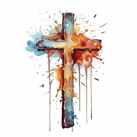 Christian Cross Vinyl Decal Sticker for Car, Laptop, Tumbler and more # 007837
