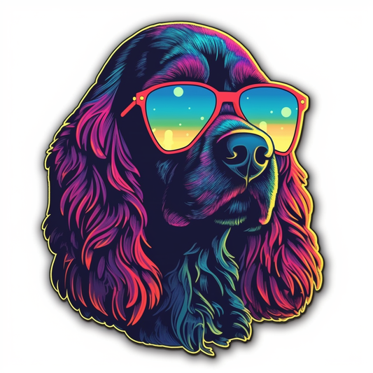Cocker Spaniel Dog Vinyl Decal Sticker for Car, Laptop, Tumbler and more # 004110