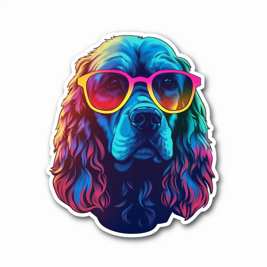 Cocker Spaniel Dog Vinyl Decal Sticker for Car, Laptop, Tumbler and more # 004106