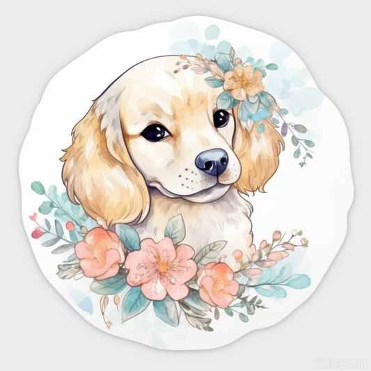 Cocker Spaniel Dog Vinyl Decal Sticker for Car, Laptop, Tumbler and more # 007196