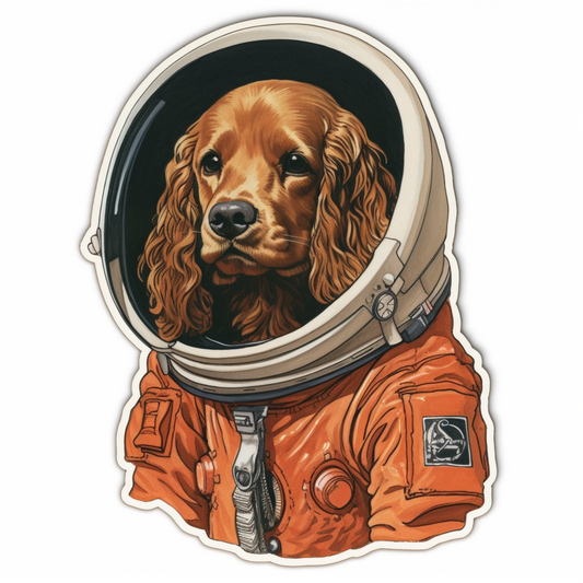 Cocker Spaniel Dog Vinyl Decal Sticker for Car, Laptop, Tumbler and more # 004117