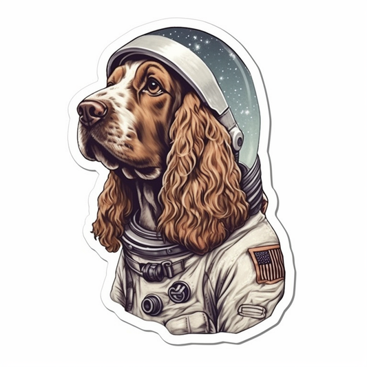 Cocker Spaniel Dog Vinyl Decal Sticker for Car, Laptop, Tumbler and more # 004114