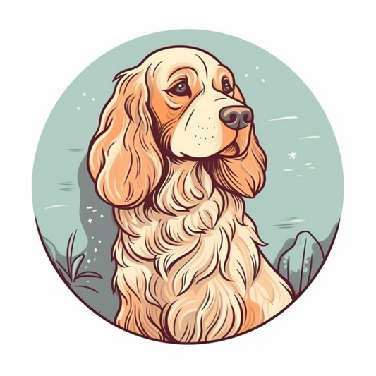 Cocker Spaniel Dog Vinyl Decal Sticker for Car, Laptop, Tumbler and more # 004131