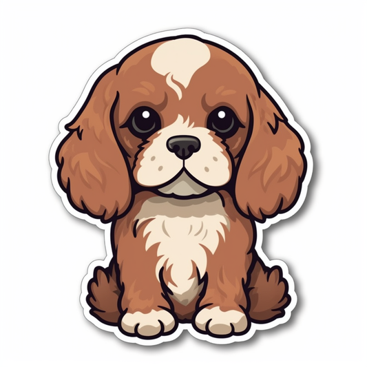 Cocker Spaniel Dog Vinyl Decal Sticker for Car, Laptop, Tumbler and more # 004121