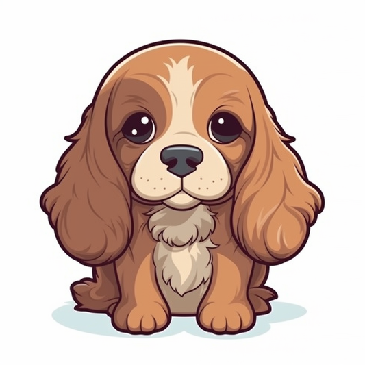 Cocker Spaniel Dog Vinyl Decal Sticker for Car, Laptop, Tumbler and more # 004125