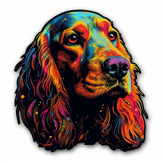 Cocker Spaniel Dog Vinyl Decal Sticker for Car, Laptop, Tumbler and more # 004143