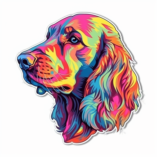 Cocker Spaniel Dog Vinyl Decal Sticker for Car, Laptop, Tumbler and more # 004141