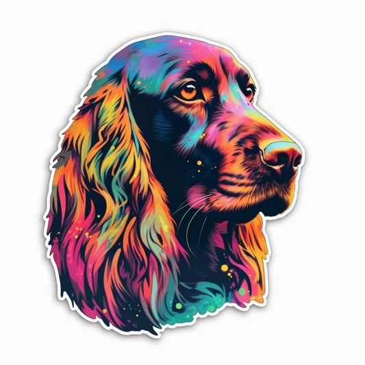 Cocker Spaniel Dog Vinyl Decal Sticker for Car, Laptop, Tumbler and more # 004137
