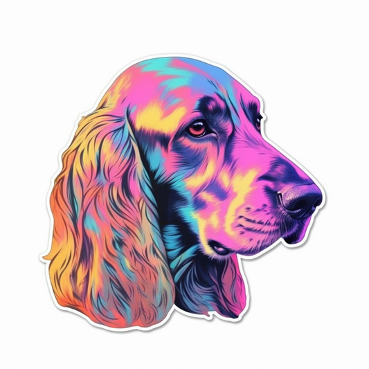 Cocker Spaniel Dog Vinyl Decal Sticker for Car, Laptop, Tumbler and more # 004142