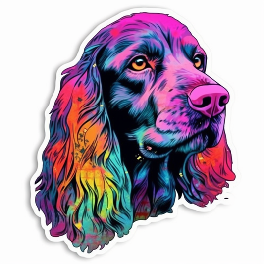 Cocker Spaniel Dog Vinyl Decal Sticker for Car, Laptop, Tumbler and more # 004152