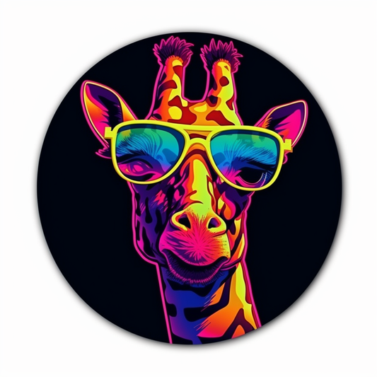 Giraffe Vinyl Decal Sticker for Car, Laptop, Tumbler and more # 001728
