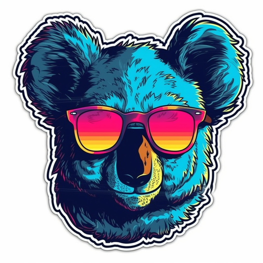 Koala Vinyl Decal Sticker for Car, Laptop, Tumbler and more # 00773