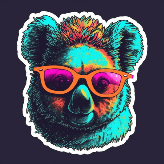 Koala Vinyl Decal Sticker for Car, Laptop, Tumbler and more # 00779
