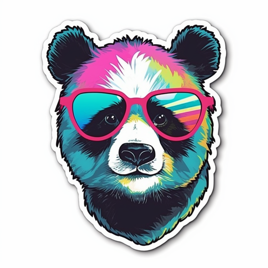 Panda Vinyl Decal Sticker for Car, Laptop, Tumbler and more # 006903