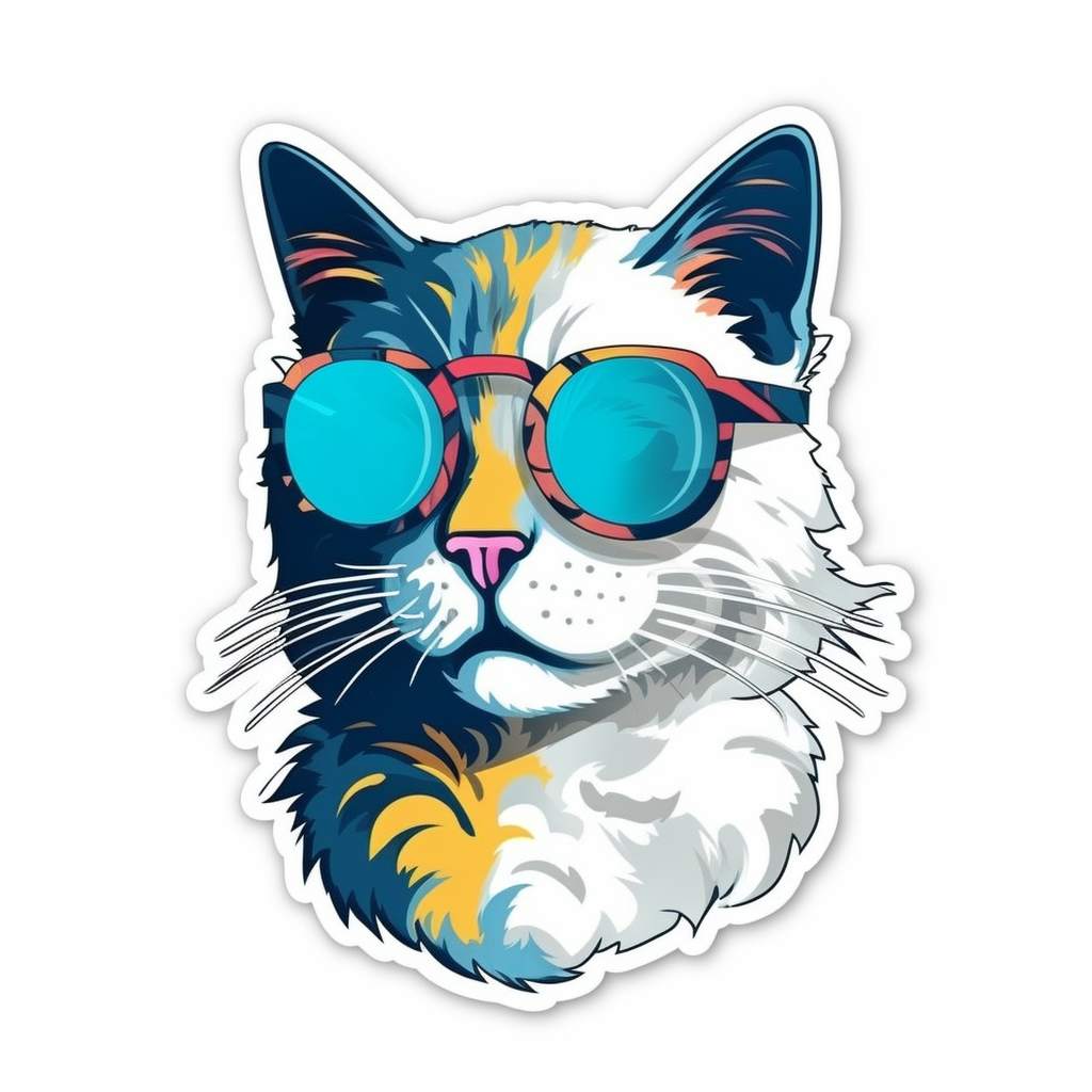 Ragdoll Cat Vinyl Decal Sticker for Car, Laptop, Tumbler and more # 003852