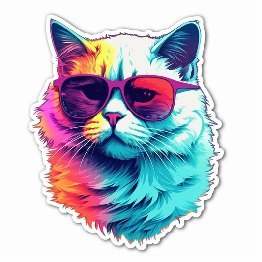 Ragdoll Cat Vinyl Decal Sticker for Car, Laptop, Tumbler and more # 003848