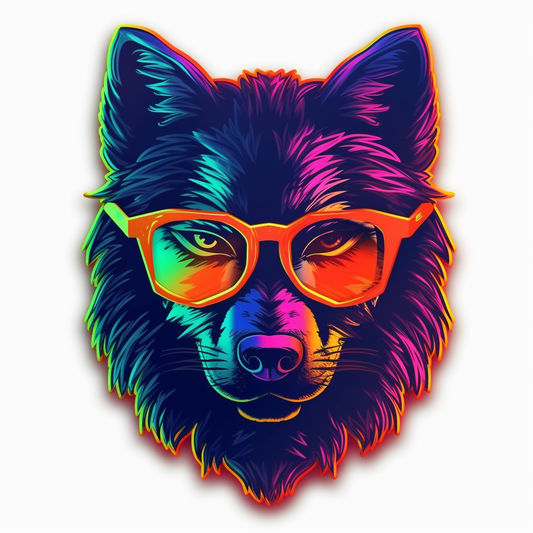 Wolf Vinyl Decal Sticker for Car, Laptop, Tumbler and more # 001802