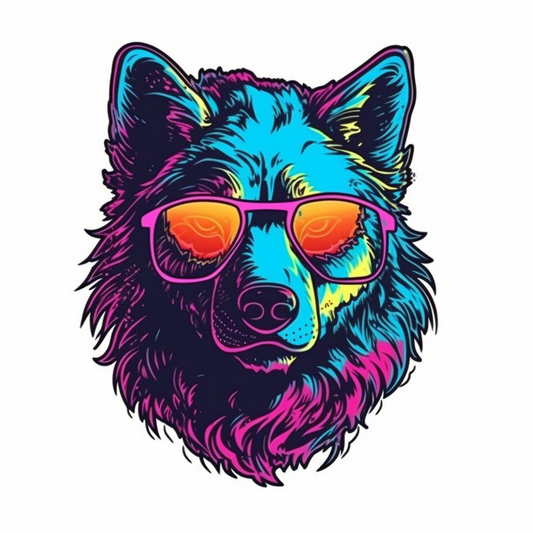 Wolf Vinyl Decal Sticker for Car, Laptop, Tumbler and more # 001809
