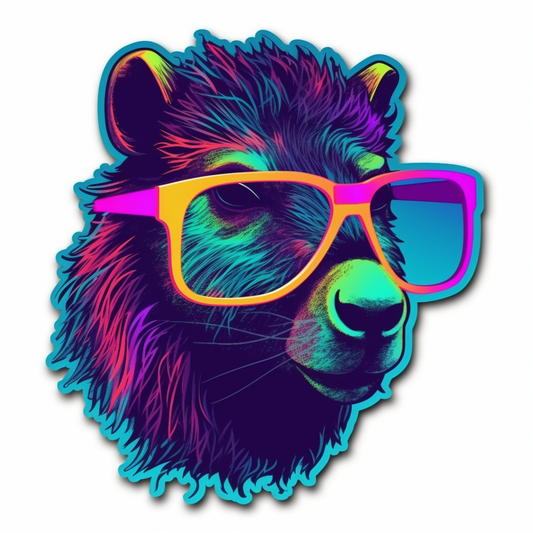 Capybara Vinyl Decal Sticker for Car, Laptop, Tumbler and more # 003512