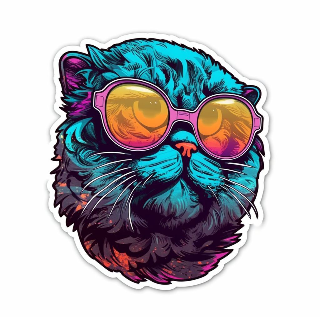 Scottish Fold Cat Vinyl Decal Sticker for Car, Laptop, Tumbler and more # 001956