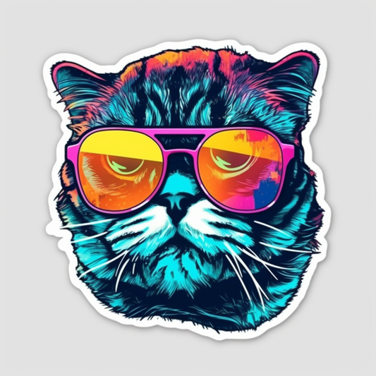 Scottish Fold Cat Vinyl Decal Sticker for Car, Laptop, Tumbler and more # 002230