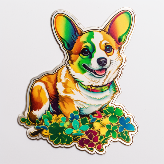 Corgi Dog Vinyl Decal Sticker for Car, Laptop, Tumbler and more # 003549