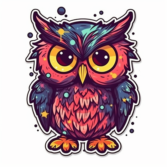owl Vinyl Decal Sticker for Car, Laptop, Tumbler and more # 008056