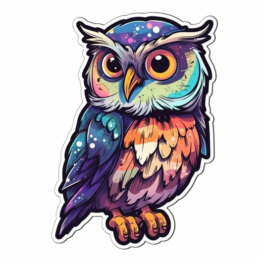 owl Vinyl Decal Sticker for Car, Laptop, Tumbler and more # 008085