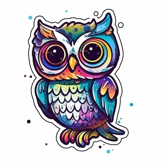 owl Vinyl Decal Sticker for Car, Laptop, Tumbler and more # 008060