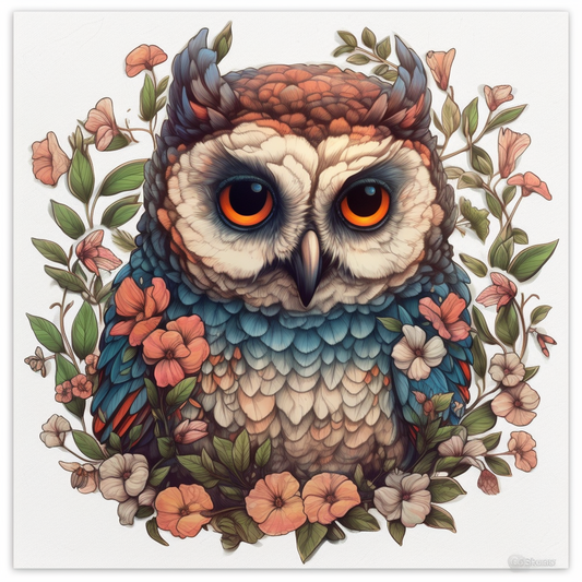 owl Vinyl Decal Sticker for Car, Laptop, Tumbler and more # 008109