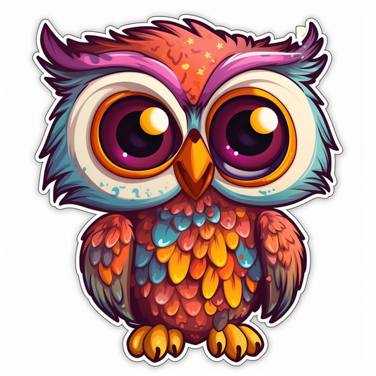 owl Vinyl Decal Sticker for Car, Laptop, Tumbler and more # 008088