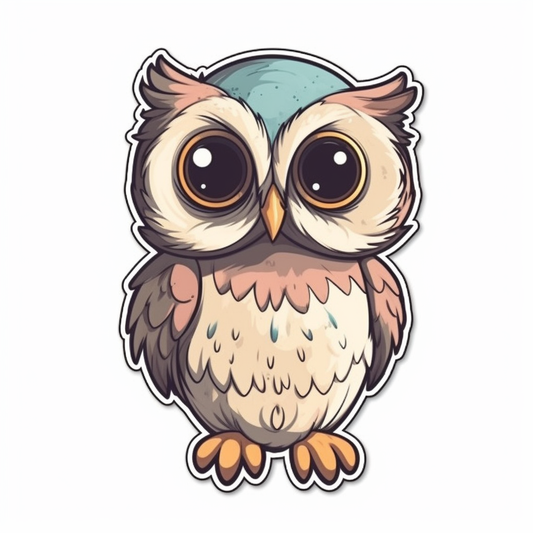 owl Vinyl Decal Sticker for Car, Laptop, Tumbler and more # 008051