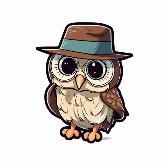 owl Vinyl Decal Sticker for Car, Laptop, Tumbler and more # 008052