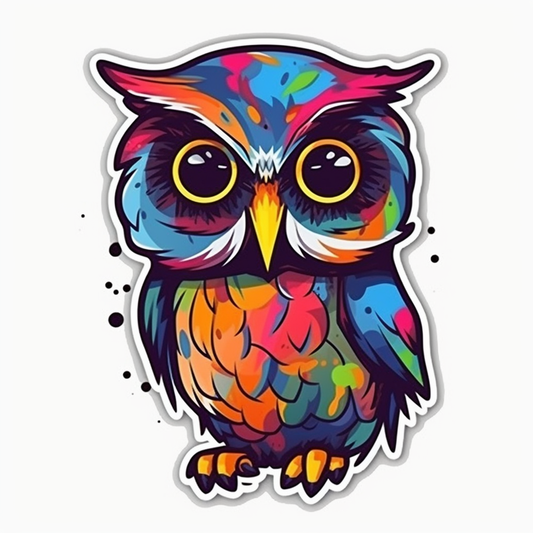 owl Vinyl Decal Sticker for Car, Laptop, Tumbler and more # 008094