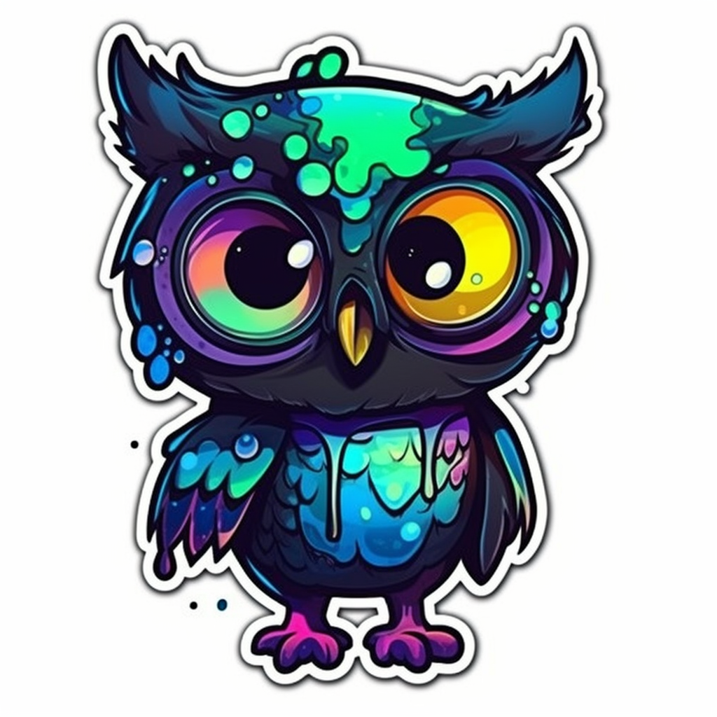 owl Vinyl Decal Sticker for Car, Laptop, Tumbler and more # 008144