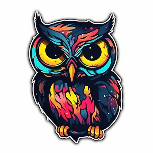 owl Vinyl Decal Sticker for Car, Laptop, Tumbler and more # 008091