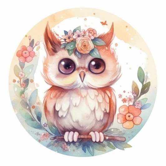 owl Vinyl Decal Sticker for Car, Laptop, Tumbler and more # 008098