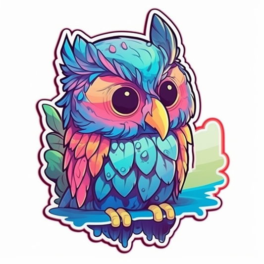 owl Vinyl Decal Sticker for Car, Laptop, Tumbler and more # 008131