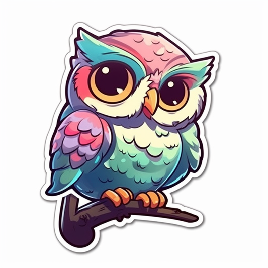 owl Vinyl Decal Sticker for Car, Laptop, Tumbler and more # 008171