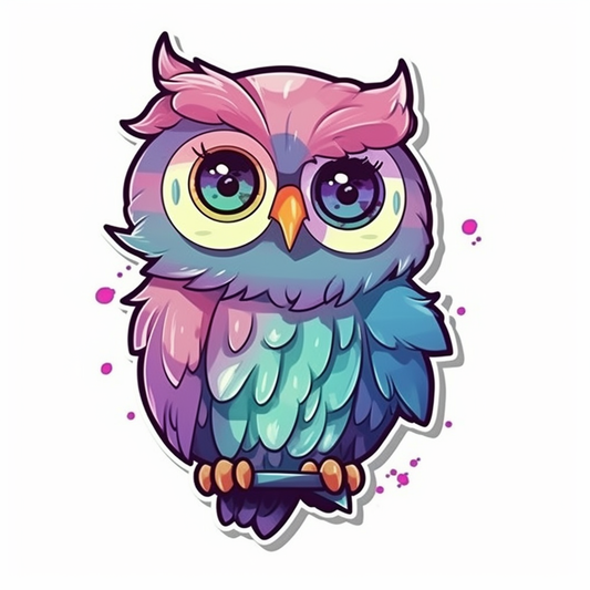 owl Vinyl Decal Sticker for Car, Laptop, Tumbler and more # 008100