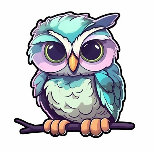 owl Vinyl Decal Sticker for Car, Laptop, Tumbler and more # 008127